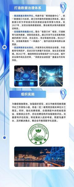 一图读懂丨兰州市教育数字化攻坚行动计划（2025—2027年）