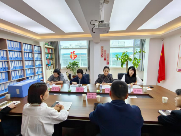 热烈欢迎兰州大学网络与继续教育学院领导莅临甘肃智博继续教育专修学院检查指导