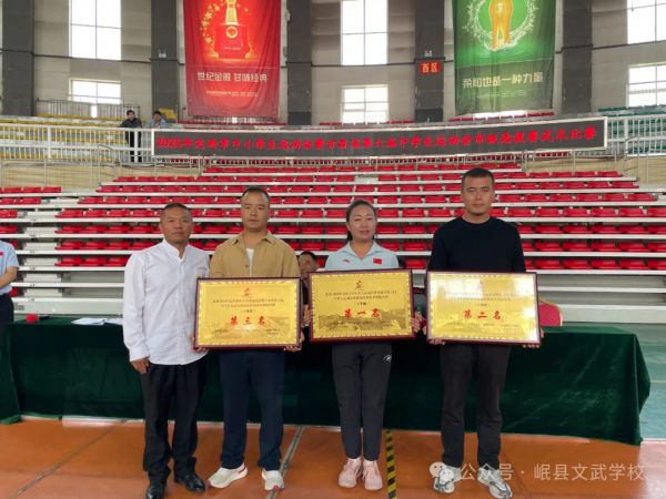 岷县文武学校武术健儿闪耀赛场 斩获多项殊荣
