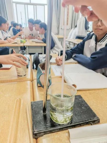 数学建模活动课：白银平川中恒学校以茶为引 探秘生活中的数学秘密
