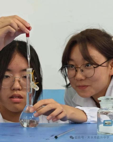 启升学校化学实验技能大赛圆满落幕，精准配置见真章！
