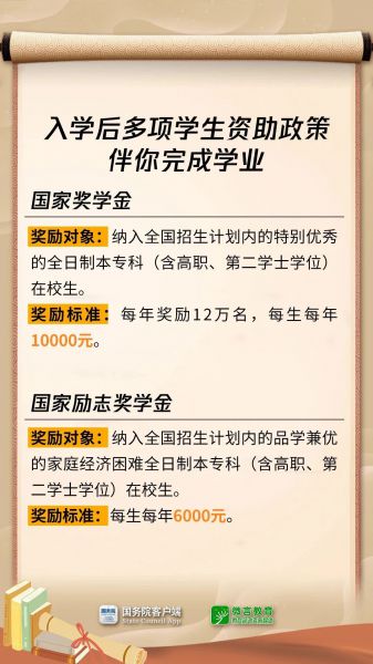 拿着这些钱，上大学