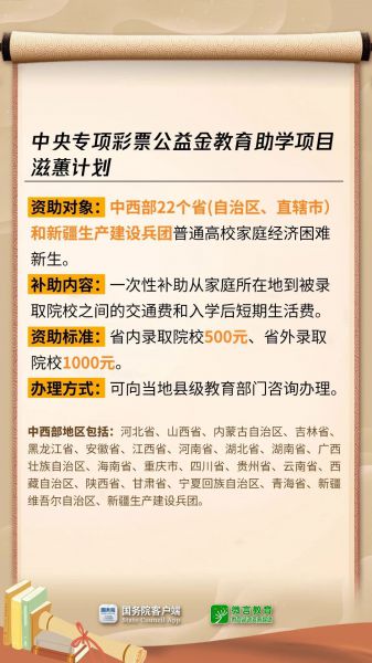 拿着这些钱，上大学