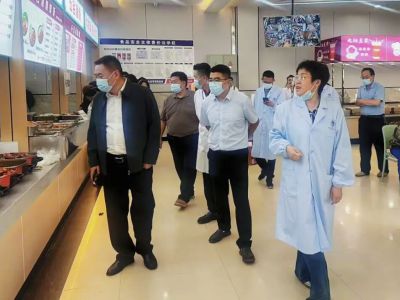 甘肃财贸职业学院校领导开展陪餐检查 守护学生“舌尖上的安全”
