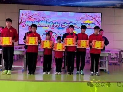 课桌燃活力，少年展风采——岷县文武学校开展课桌舞比赛活动